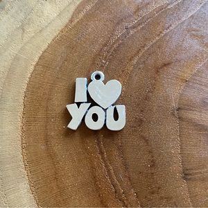 James Avery I Love You Charm, Sterling Silver 💕